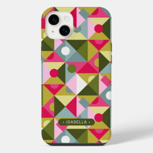 Funda Para iPhone 14 Plus Colorido Trendy Modern Girly Pattern Nombre person