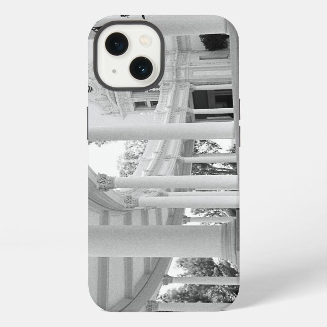 Funda Para iPhone Columnata Curva Vintage (Reverso )
