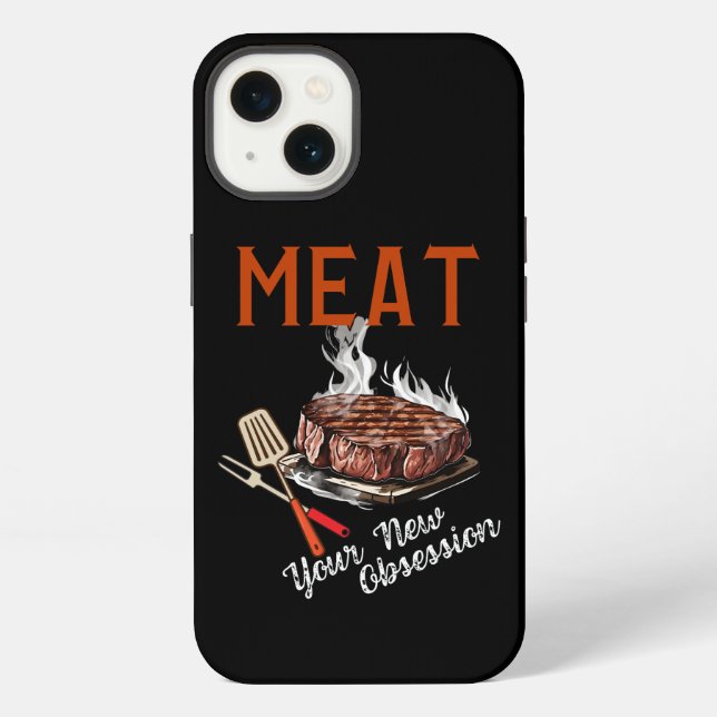 Funda Para iPhone Coma tu nueva obsesión (Reverso )