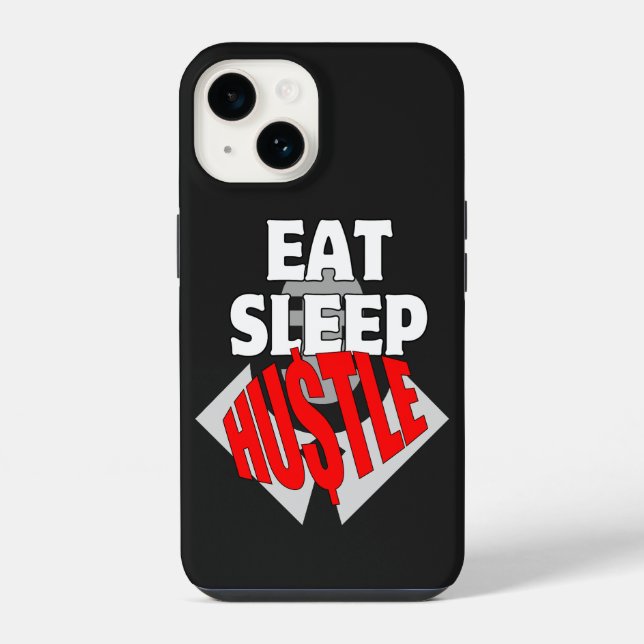 Funda Para iPhone Comer el servicio de sueño.b (Reverso )