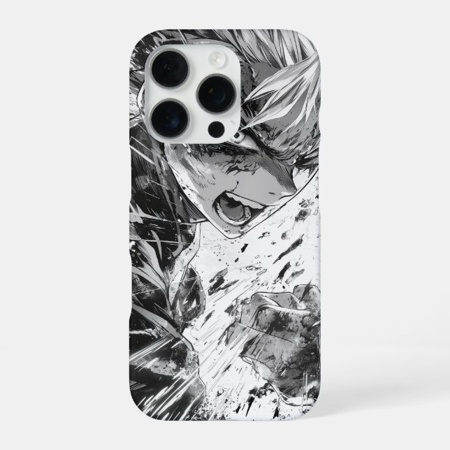 Funda Para iPhone Cómics de Anime (Reverso)
