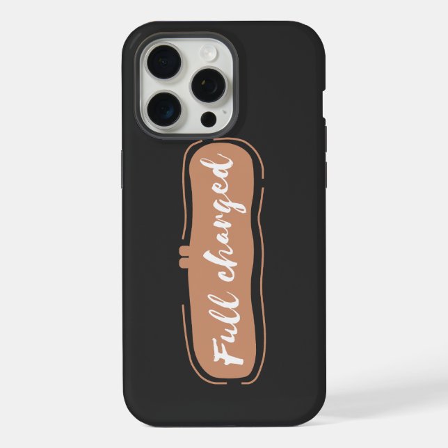 Funda Para iPhone completamente cargado (Reverso )