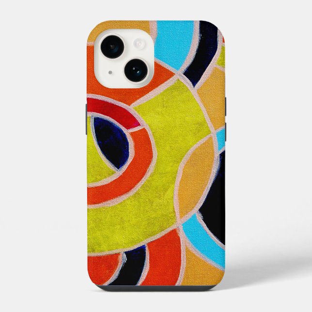 Funda Para iPhone Composición #22 de Michael Moffa (Reverso )