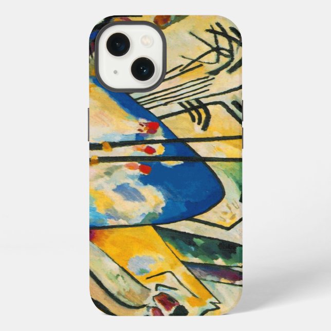 Funda Para iPhone Composición IV de Wassily Kandinsky (Reverso )