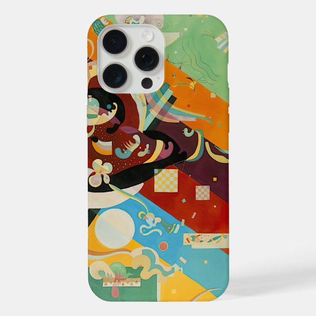 Funda Para iPhone Composición IX, Wassily Kandinsky (Reverso )
