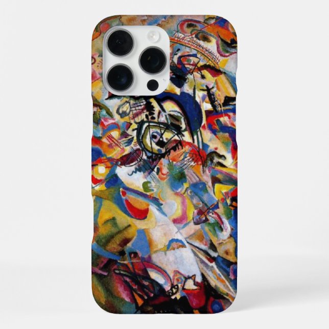 Funda Para iPhone Composición VII de Kandinsky (Reverso )