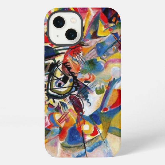 Funda Para iPhone Composición VII de Kandinsky (Reverso )