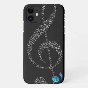 Funda Para iPhone 11 Compositores de música clásica personalizados Treb