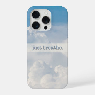 Funda para iPhone con azul estético hermoso y suav