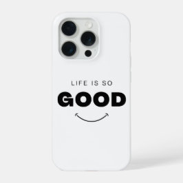 Funda para iPhone con cara sonriente estética y 'L