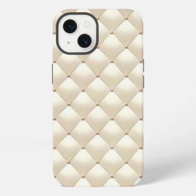Funda para iPhone con estampado de puntada de diam (Reverso )