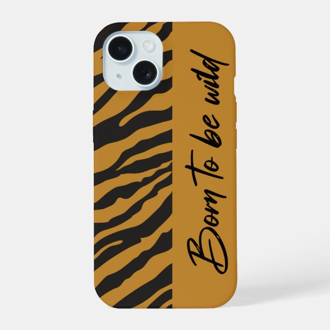 Funda para iPhone con estampado de tigre Cubierta  (Reverso )