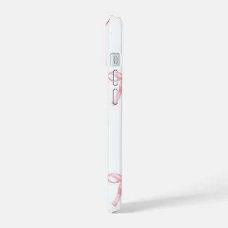 Funda para iPhone con lazo rosa