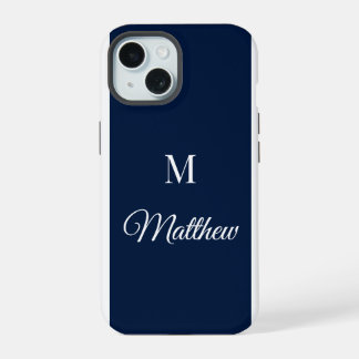 Funda para iPhone con Monograma Personalizado