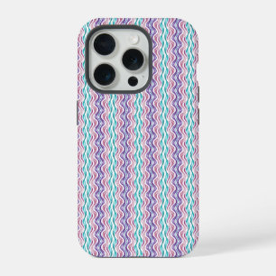 Funda para iPhone con patrón abstracto ondulado el