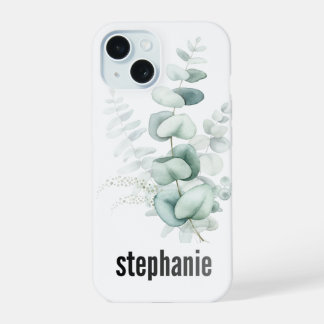 Funda para iPhone con patrón de eucalipto