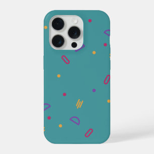 Funda para iphone con patrón geométrico retro.