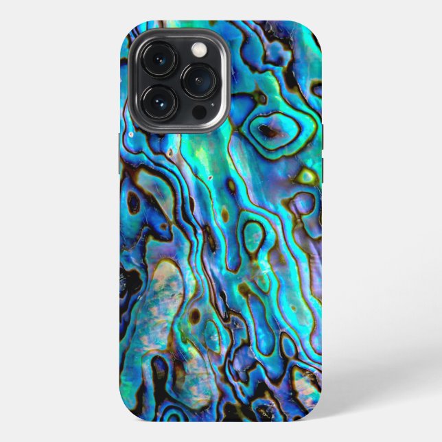 Funda Para iPhone Concha de Abalone  (Reverso )
