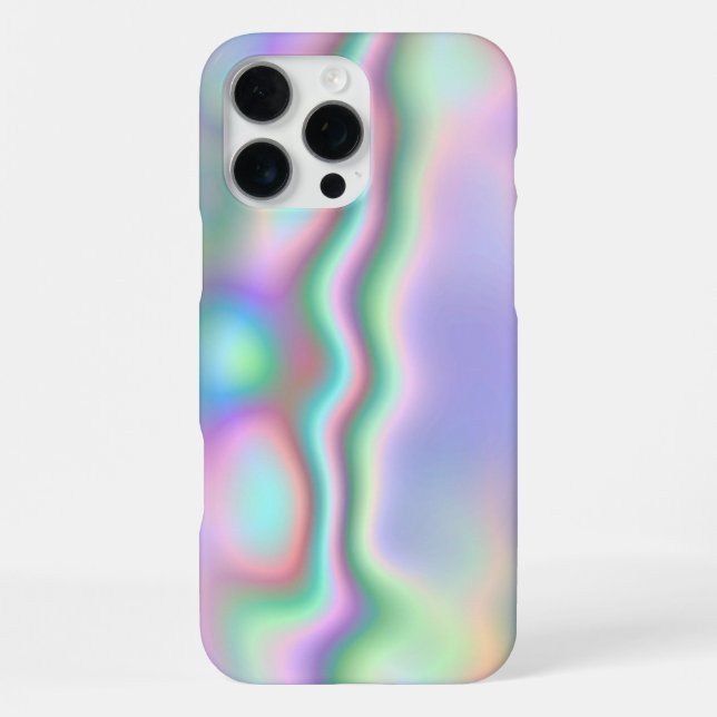 Funda Para iPhone Concha de Abulón Irisada (Reverso )