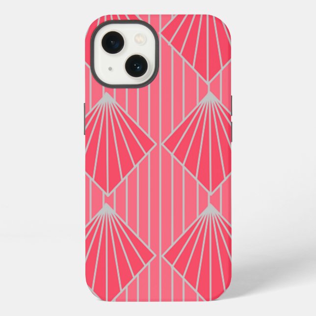 Funda Para iPhone Conchas de Art Deco  (Reverso )