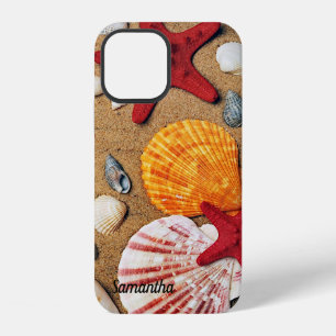 Funda Para iPhone 12 Conchas de mar en la playa