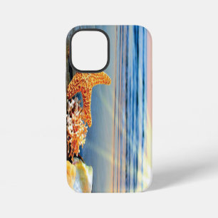 Funda Para iPhone 12 Mini Conchas de mar y estrellas de mar en la playa