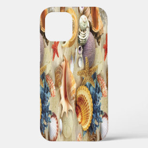 Funda Para iPhone 12 conchas marinas en la playa