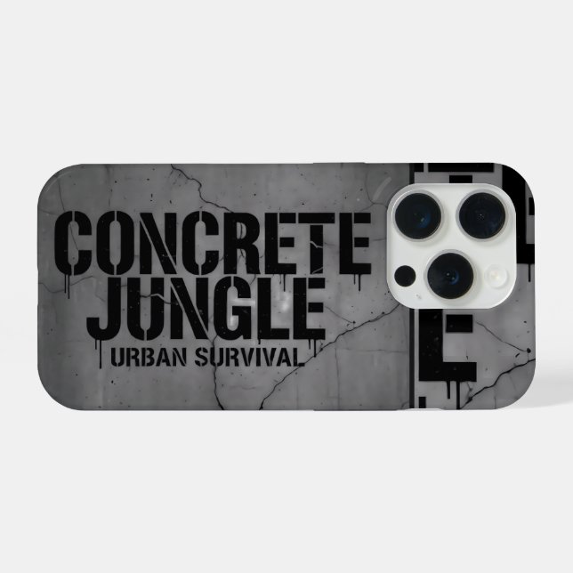 Funda Para iPhone Concrete Jungle (Reverso Horizontal)