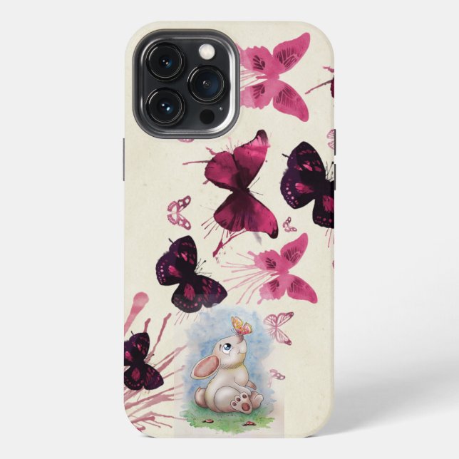 Funda Para iPhone Conejo  (Reverso )