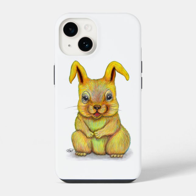 Funda Para iPhone Conejo de agua (Reverso )