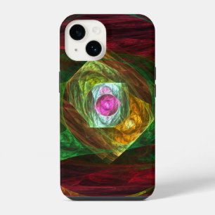 Funda Para iPhone 14 Conexiones dinámicas Resumen de arte