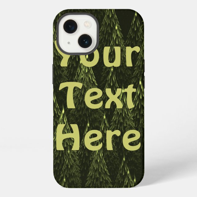 Funda Para iPhone Coníferas (Reverso )