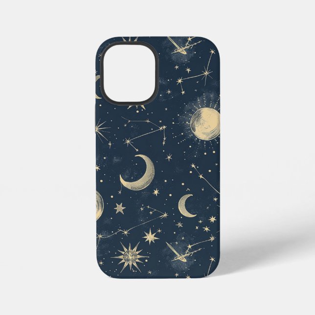 Funda Para iPhone Constelación celeste - Noche estrellada (2) (Reverso )