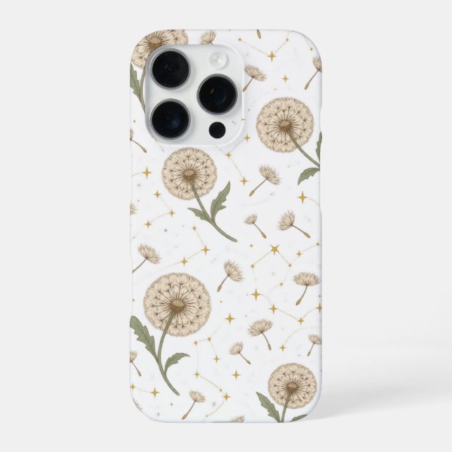 Funda Para iPhone Constelación de Diente de León (Reverso)