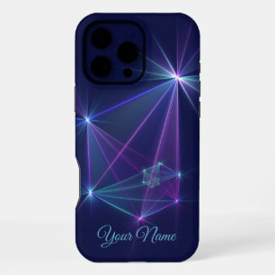 Funda Para iPhone 16 Pro Max Constelación, nombre de arte fractal de fantasía a