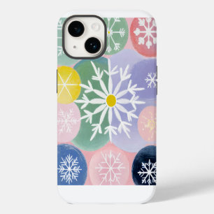 Funda Para iPhone 14 Constelaciones de copos de nieve