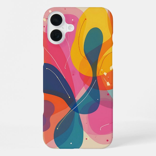 Funda Para iPhone Construcción Caótica (Reverso )