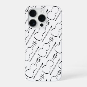 Funda Para iPhone 16 Pro Contorno de violín