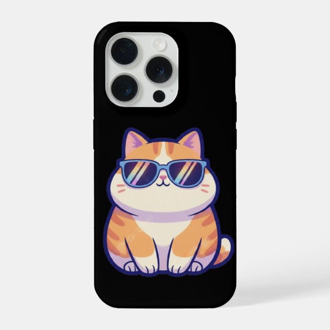 Funda Para iPhone Cool Cat Phone Case – Stylish Protection with Atti (Reverso )