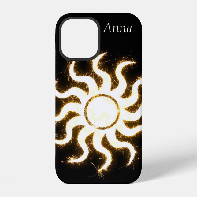 Funda Para iPhone Cool de moda negro (Reverso )