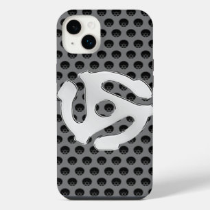 Funda Para iPhone 14 Plus COOL Retro Chrome Como espaciador de 45 DJ Print
