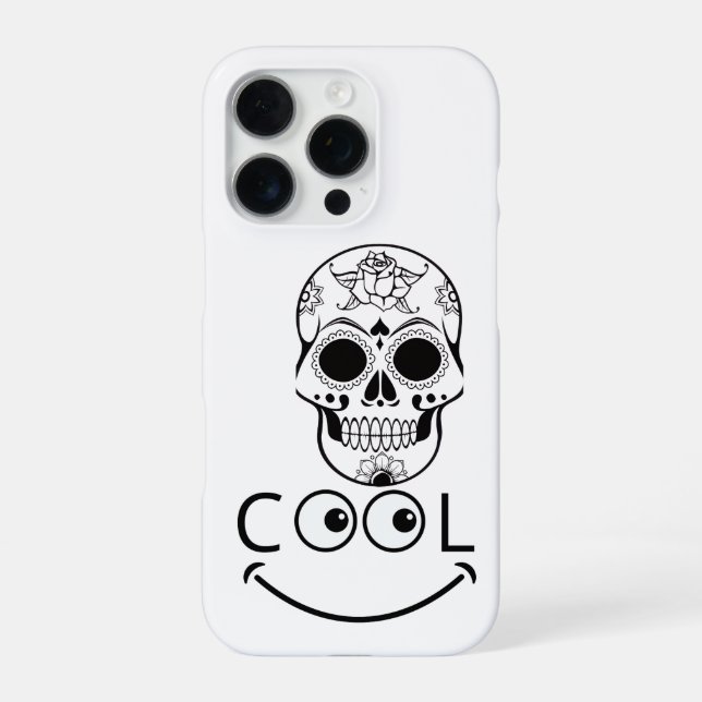 Funda Para iPhone Cool Smiley Face  (Reverso)