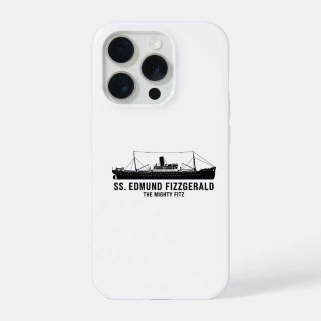 Funda Para iPhone Cool SS Edmund Fitzgerald Mighty Fitz Great Lakes  (Reverso )