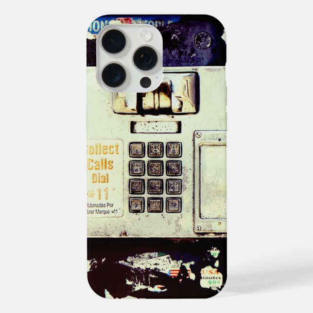 Funda Para iPhone COOL Teléfono Abandonado  (Reverso )