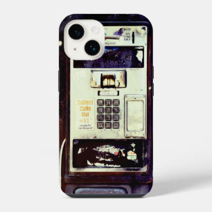 Funda Para iPhone 14 COOL Teléfono Público Abandonado 