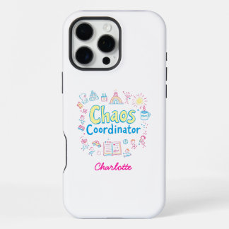 Funda Para iPhone 16 Pro Max Coordinador de Caos | Regalo Divertido para el Día