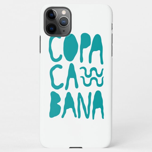 Funda Para iPhone Copacabana RJ (Reverso)