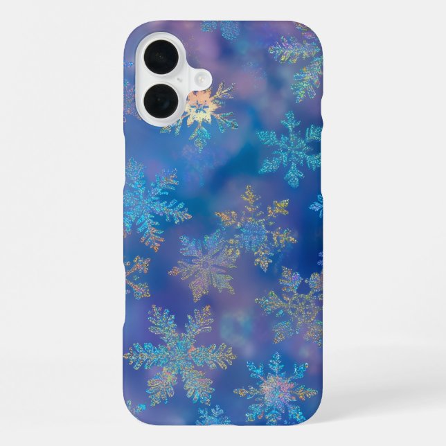 Funda Para iPhone Copos de nieve irlandeses (Reverso )
