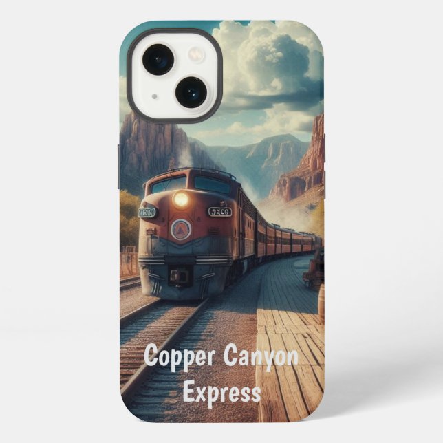 Funda Para iPhone Copper Canyon Express (Reverso )