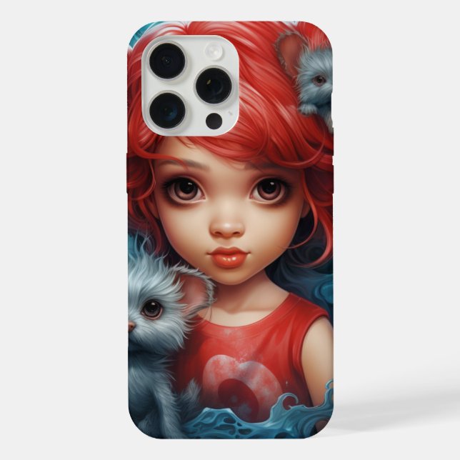 Funda Para iPhone Coques iPhone 15 Pro Max -Beauté 17 (Reverso )